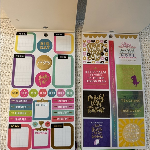 Create 365 colorful Sticker the happy planner set of 2 - Picture 3 of 4